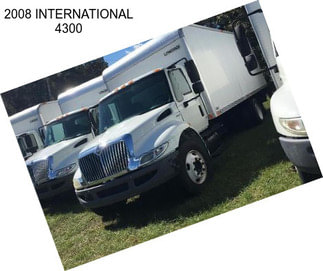 2008 INTERNATIONAL 4300