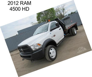 2012 RAM 4500 HD