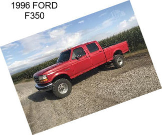 1996 FORD F350