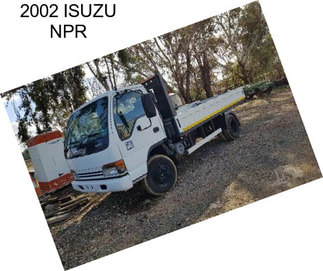 2002 ISUZU NPR