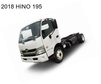 2018 HINO 195