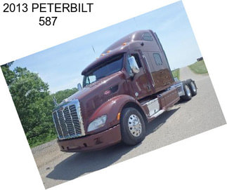 2013 PETERBILT 587