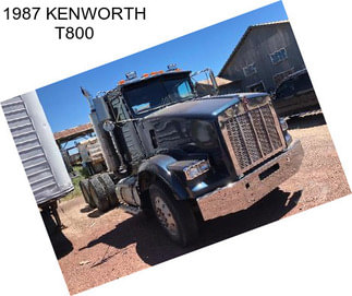 1987 KENWORTH T800