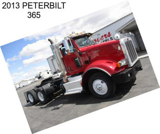 2013 PETERBILT 365