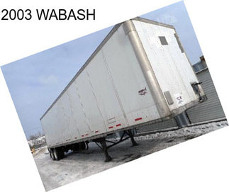 2003 WABASH