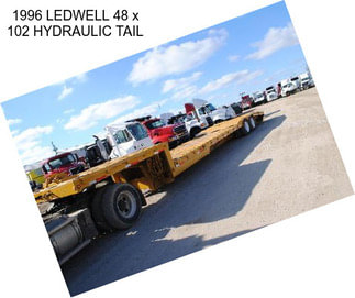 1996 LEDWELL 48 x 102 HYDRAULIC TAIL