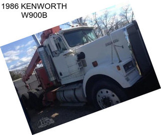 1986 KENWORTH W900B