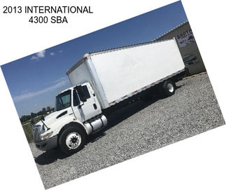 2013 INTERNATIONAL 4300 SBA