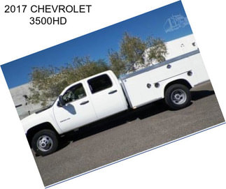 2017 CHEVROLET 3500HD