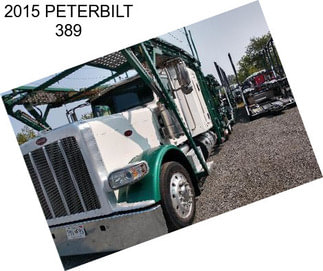 2015 PETERBILT 389