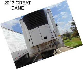 2013 GREAT DANE