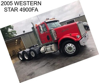 2005 WESTERN STAR 4900FA