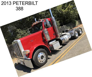 2013 PETERBILT 388