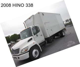 2008 HINO 338