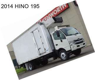 2014 HINO 195