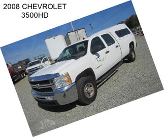 2008 CHEVROLET 3500HD