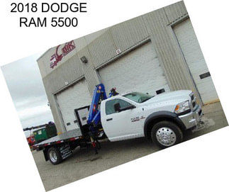 2018 DODGE RAM 5500