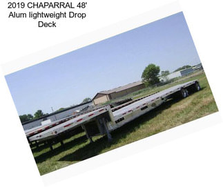 2019 CHAPARRAL 48\' Alum lightweight Drop Deck