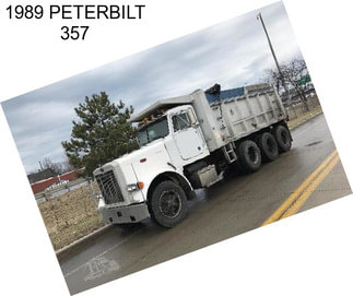 1989 PETERBILT 357