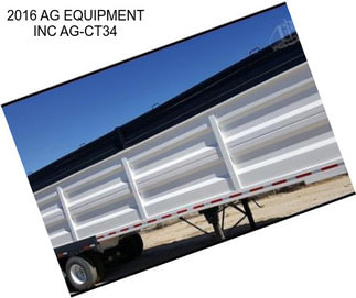 2016 AG EQUIPMENT INC AG-CT34