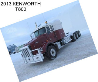 2013 KENWORTH T800