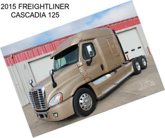 2015 FREIGHTLINER CASCADIA 125