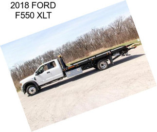 2018 FORD F550 XLT