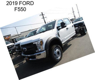 2019 FORD F550