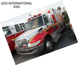 2003 INTERNATIONAL 4300