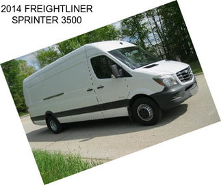 2014 FREIGHTLINER SPRINTER 3500