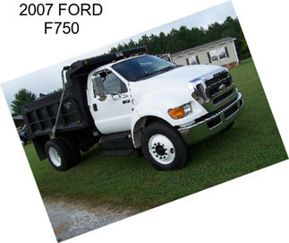 2007 FORD F750