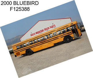2000 BLUEBIRD F125388