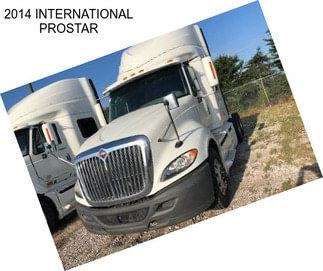 2014 INTERNATIONAL PROSTAR