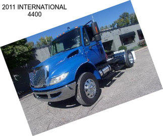 2011 INTERNATIONAL 4400