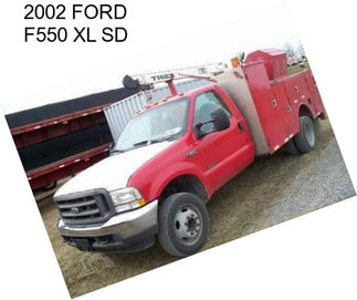 2002 FORD F550 XL SD