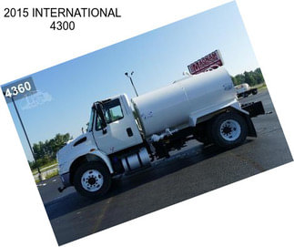 2015 INTERNATIONAL 4300