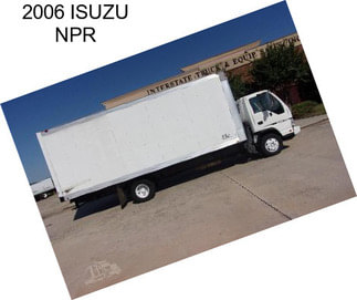 2006 ISUZU NPR