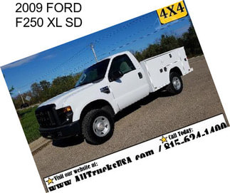 2009 FORD F250 XL SD