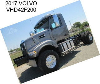 2017 VOLVO VHD42F200