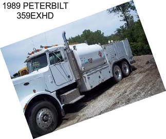 1989 PETERBILT 359EXHD