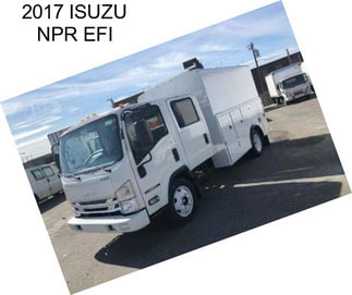 2017 ISUZU NPR EFI