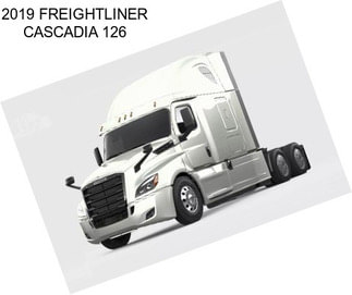 2019 FREIGHTLINER CASCADIA 126