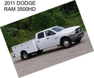 2011 DODGE RAM 3500HD
