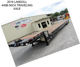 2019 LANDOLL 440B-50CA TRAVELING AXLE