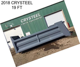 2018 CRYSTEEL 19 FT