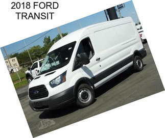 2018 FORD TRANSIT