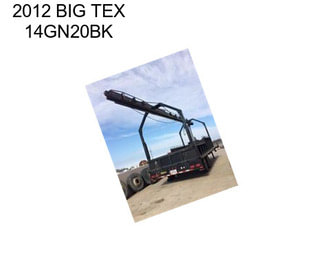 2012 BIG TEX 14GN20BK