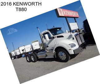 2016 KENWORTH T880
