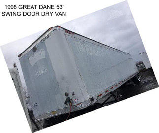 1998 GREAT DANE 53\' SWING DOOR DRY VAN