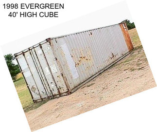 1998 EVERGREEN 40\' HIGH CUBE